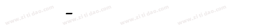 HighNoon Italic字体转换